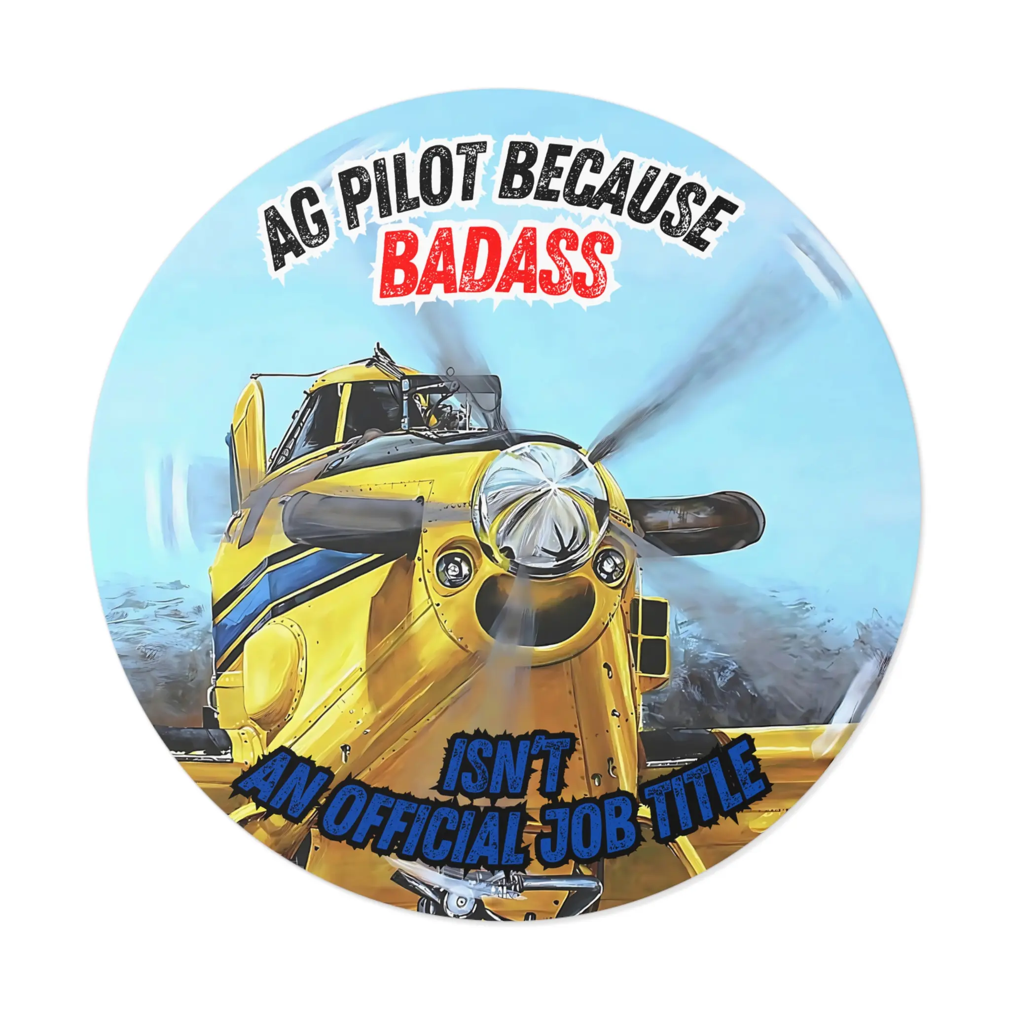 Ag pilot | helmet sticker | air tractor | decal sticker | ag aviation | custom design | sticker bottle water |