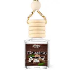 Mahogany Coconut - Hanging Car Air Freshener - Reed Diffuser