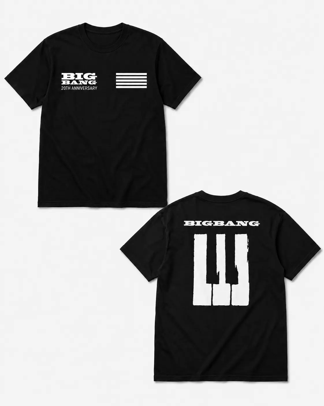 BIGBANG 20th Anni Double-Sided T-Shirt, Kpop Legend Tee, World Tour Shirt, Con cert Tee, Gift for Her Him