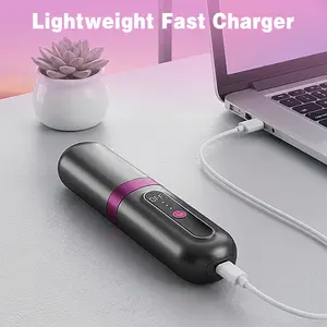 Cordless Hot Brush 2-in-1 Straightening & Curling 200Million Negative Ions 360° Heating Safe Mode Ceramic Coating Portable Travel-Friendly Flat Iron Plancha de Cabello