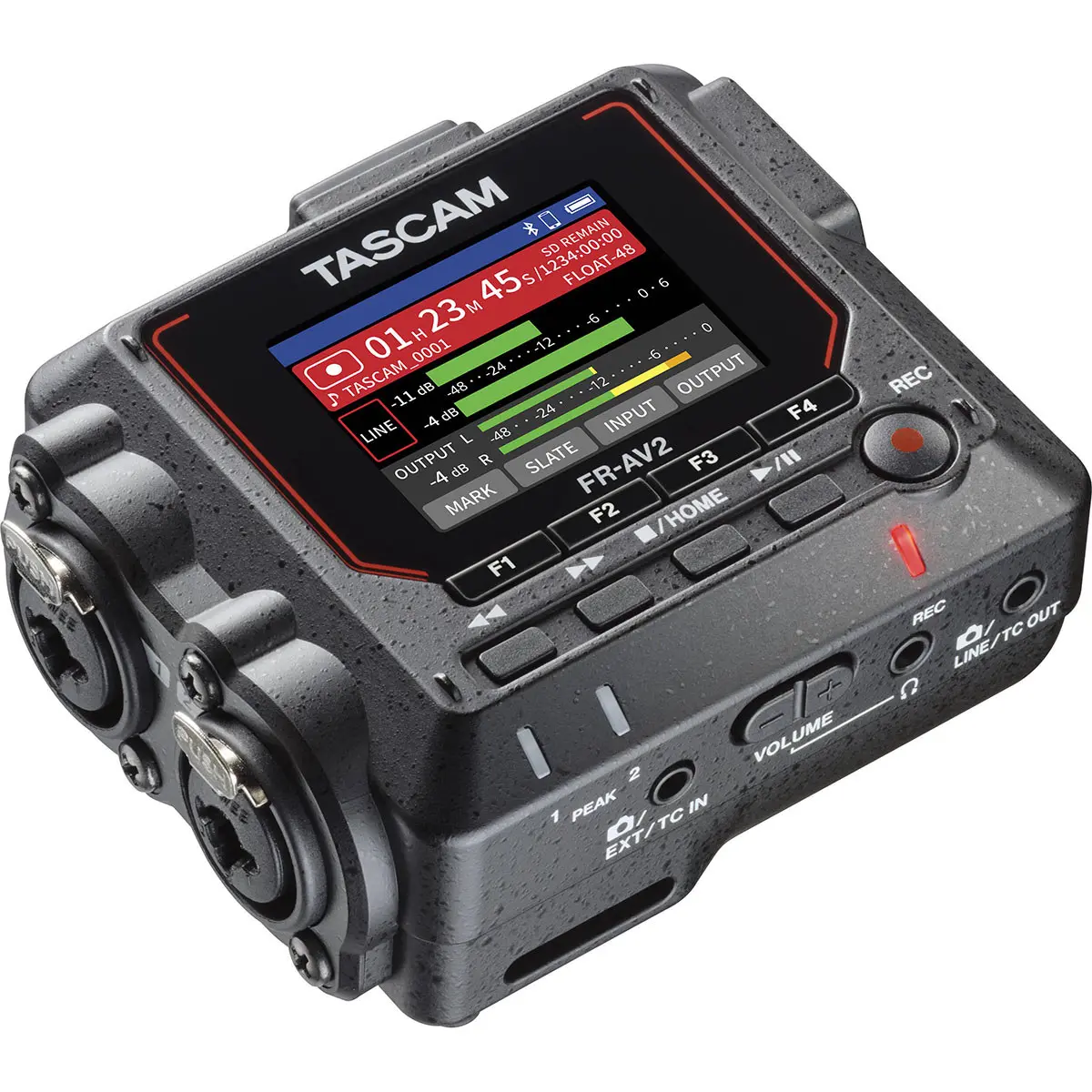 Tascam FR-AV2 32-Bit Float Field Recorder and Timecode Generator with Mixer