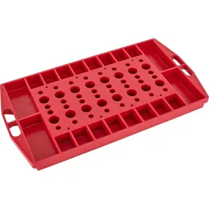 Lightweight Plastic Valvetrain Organizer Tray – Keeps Valve Train Components Organized During Assembly/Disassembly, Ideal for Rocker Arms, Push Rods, Boxes