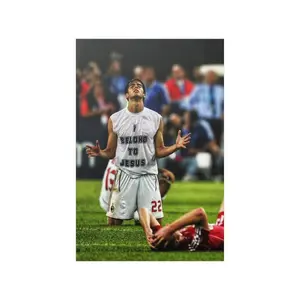 Ricardo Kaká Posters, Soccer poster, soccer posters, soccer gift, soccer wall art, soccer decor, AC milan, Champions league