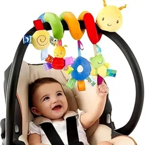 Hanging Baby Stroller Car Seat Toy | Sensory Cartoon Easter Basket Filler