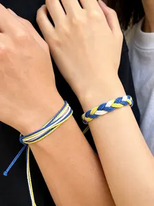 Couple Bracelet Lucky God Blessing Guardian Birthday Gift Color Cord Dopamine Sweet Cool Girls Stackable Daily Wear