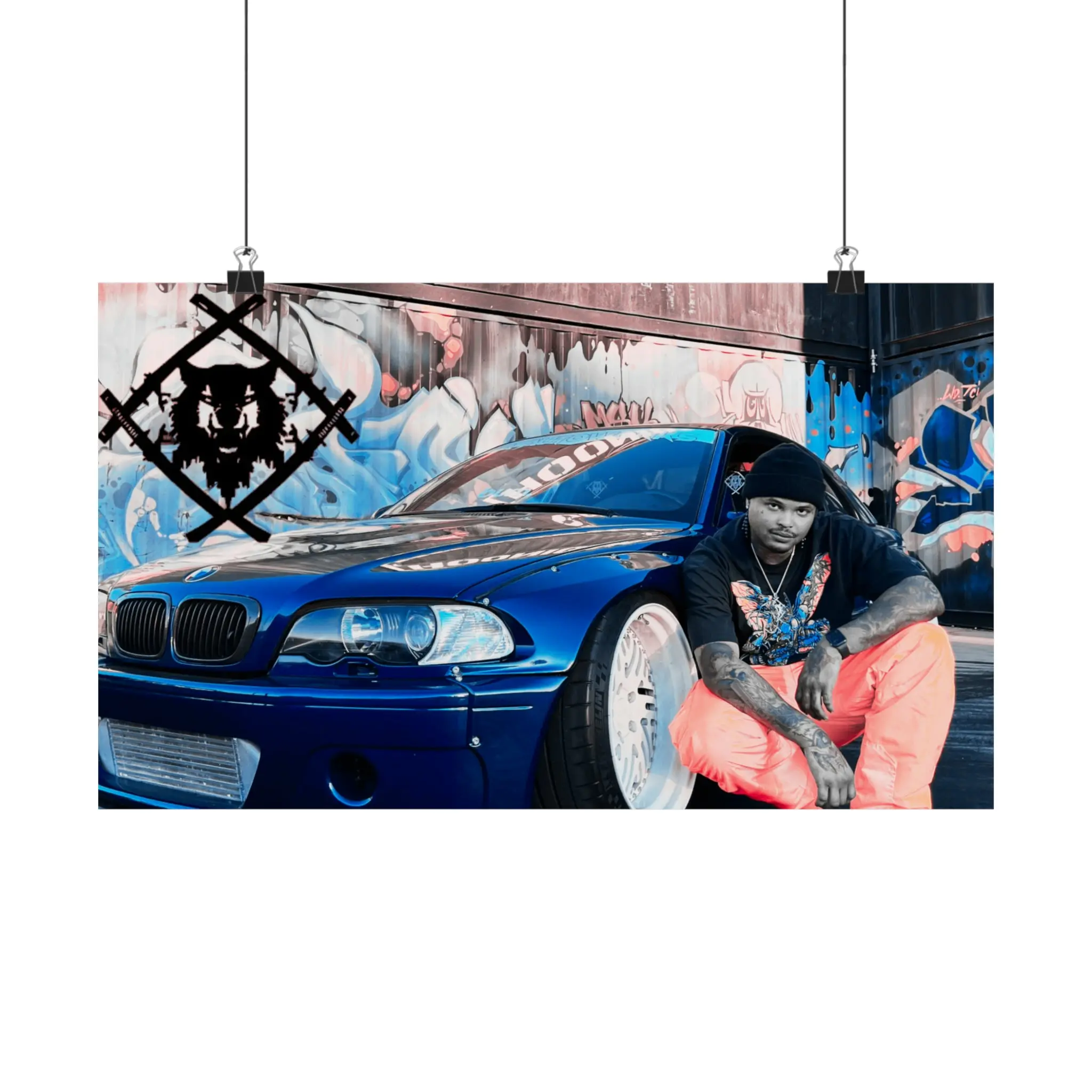 Xavier Wulf Beamer Poster (Room Decor)( Dorm Deor)