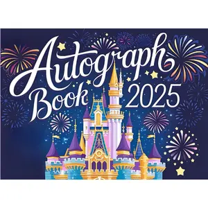 Autograph Book 2025: A Keepsake for Kids to Capture Signatures and Photos of Theme Park Adventures, Favorite Characters, Superheroes, and Family Members