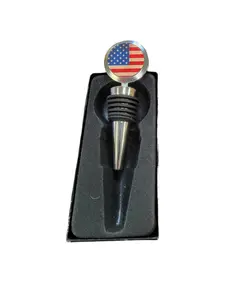 American Flag Wine Bottle Stopper