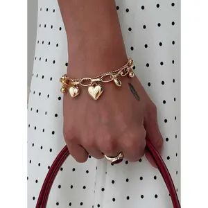 In Heaven Charm Bracelet Gold