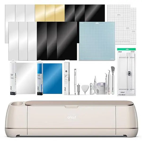 Cricut Maker 4 Smart Cutting Machine with Tools & Materials