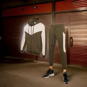 Polyester cotton fleece Track suit