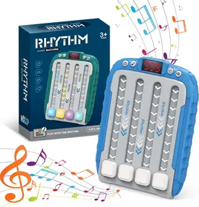 Handheld Rhythm Game: It's an interactive toy with LED lights. You have to match the beats by pressing buttons quickly. It's super fun for the whole family, both kids and adults. It's also a great musical fidget game to keep you entertained.