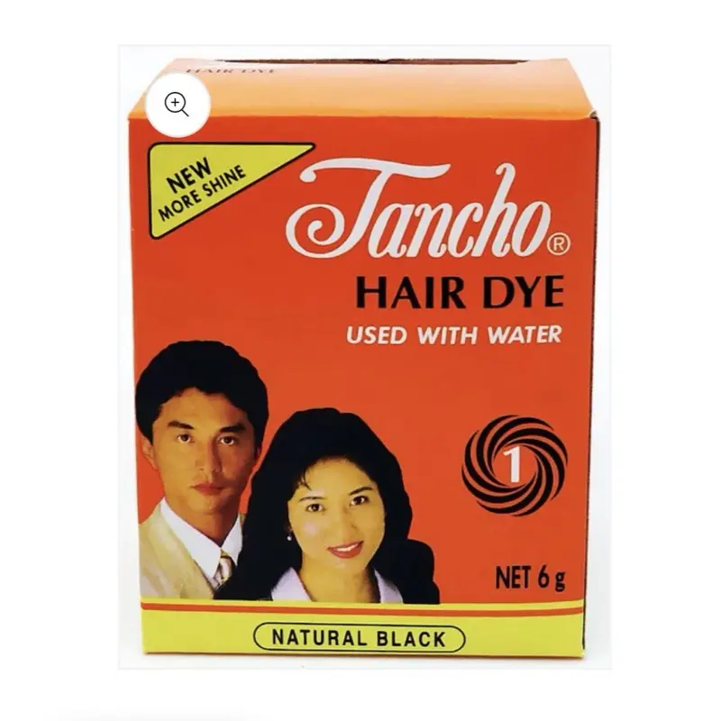 Henna Black Dye for Henna and Hair - Nail Polish, Classic Black Design