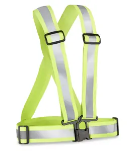 Hi-Vis Safety Sash Belt for biking, hiking, and outside activities