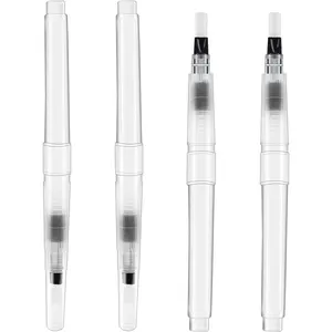 4Pcs Pencil Style Envelope Moistener with Brush Head, Envelope Wetter Sealer for Envelopes and Stamps