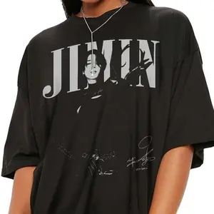 [Sale Up To 50%] Vintage Park Jimin Shirt, Gifts For Fan, Graphic Streetwear T-shirt