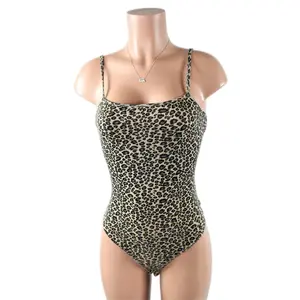 Leopard Print bodySuit Animal Print Comfort Spandex