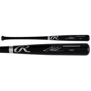Adley Rutschman Baltimore Orioles Autographed Black Rawlings Pro Bat - Fanatics Authentic Certified