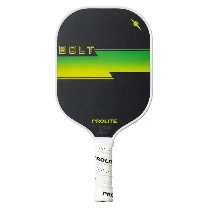 Prolite Bolt Pickleball Paddle - Lightweight & Powerful Design with Textured Surface for Enhanced Ball Spin - USA Pickleball Approved