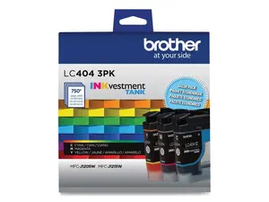 Brother LC4043PK INKvestment Ink Cyan/Magenta/Yellow 3/Pack LC4043PKS