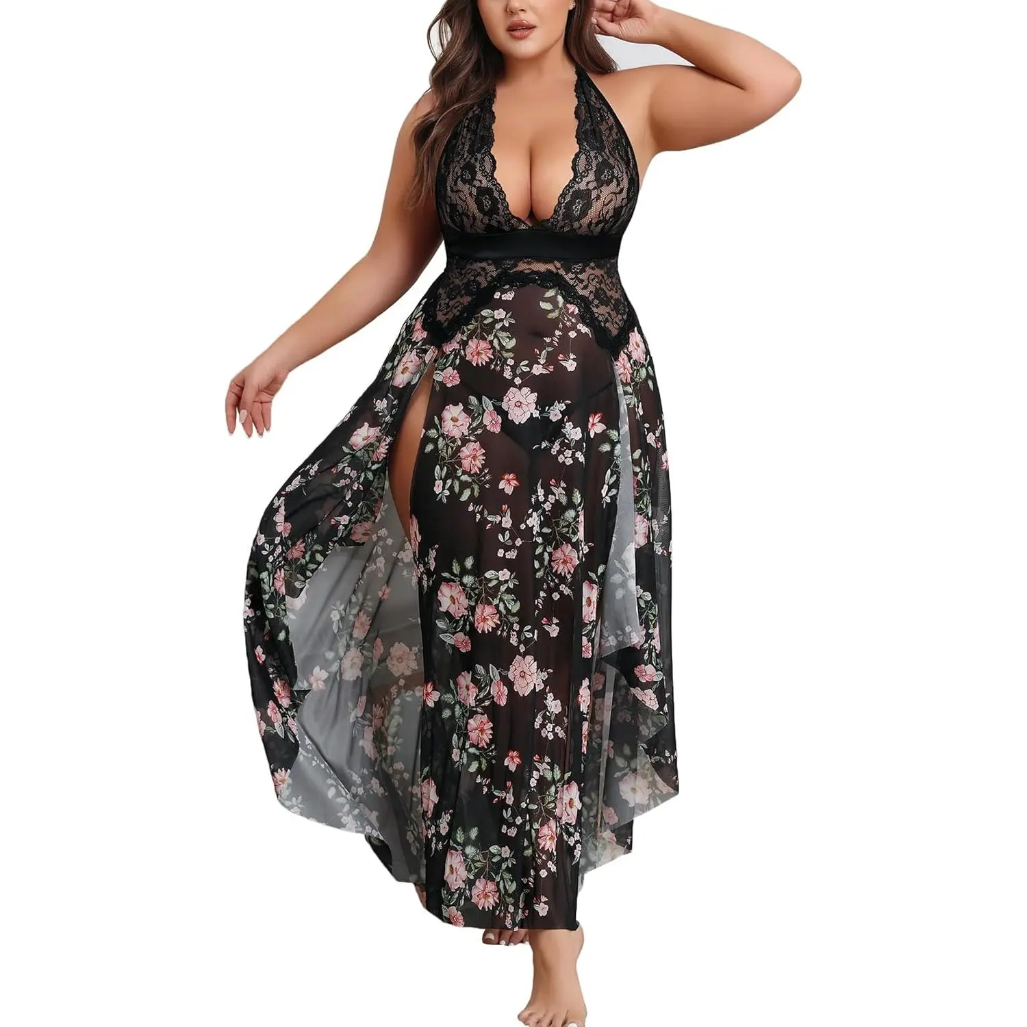 Black Floral