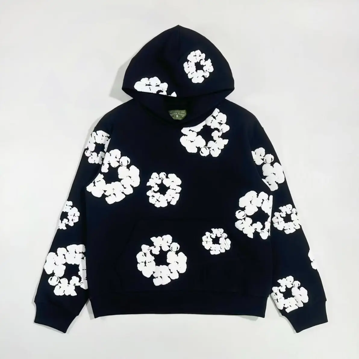 Women's Polyester Fitted Hooded Neck Pullover Hoodie - Casual Long Sleeve Graphic Art Floral Print Sweatshirt, All-Seasons Wear for Outdoors & Daily Use, Machine Wash