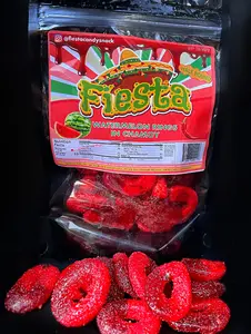 Fiesta Watermelon Rings with Chamoy 8 oz