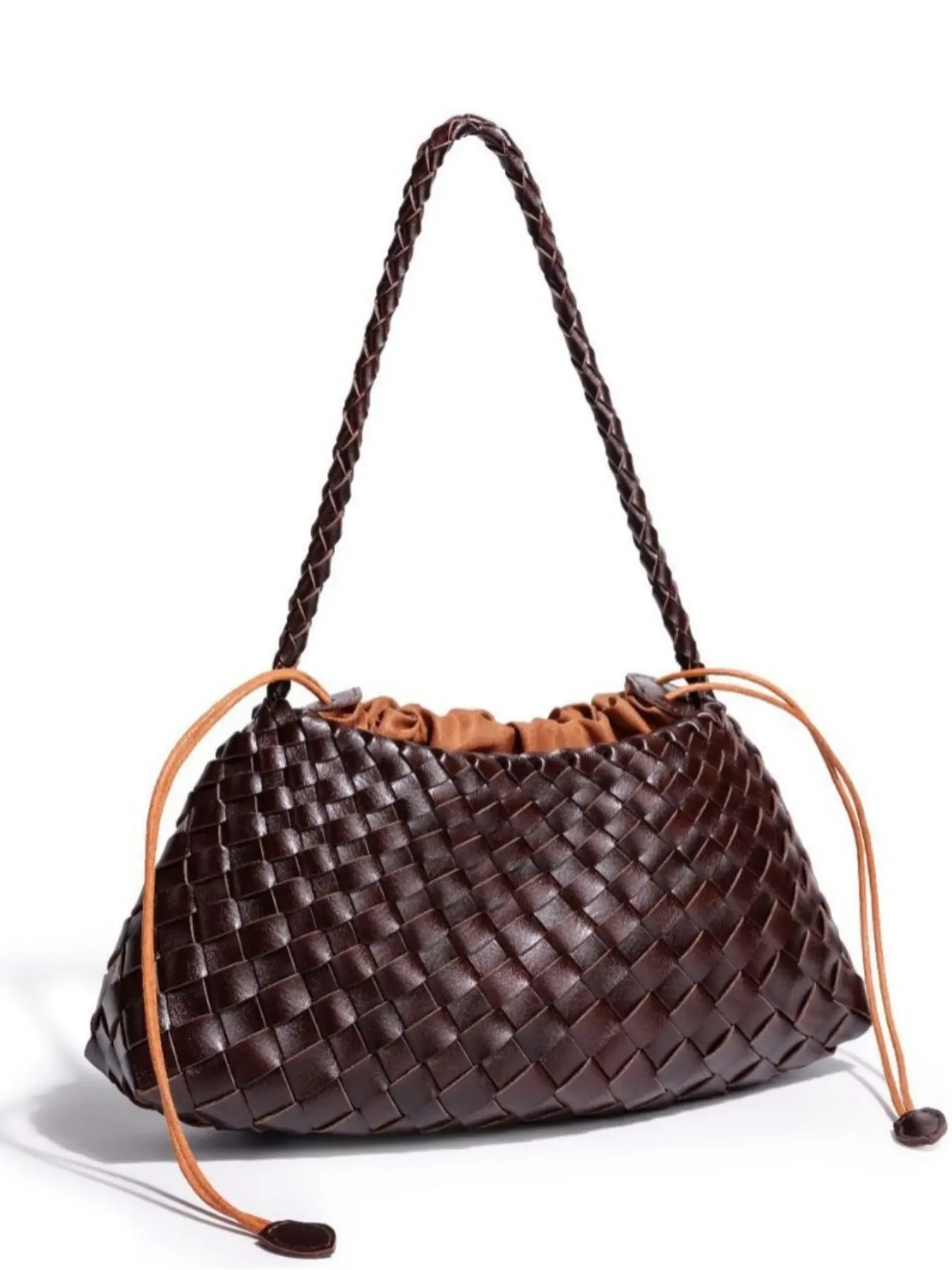Fashion Single Shoulder Crossbody Bag with Inner Pocket, Large Capacity Woven Handbag for Women, Stylish and Practical Daily Use, Hobo Crossbody Bags