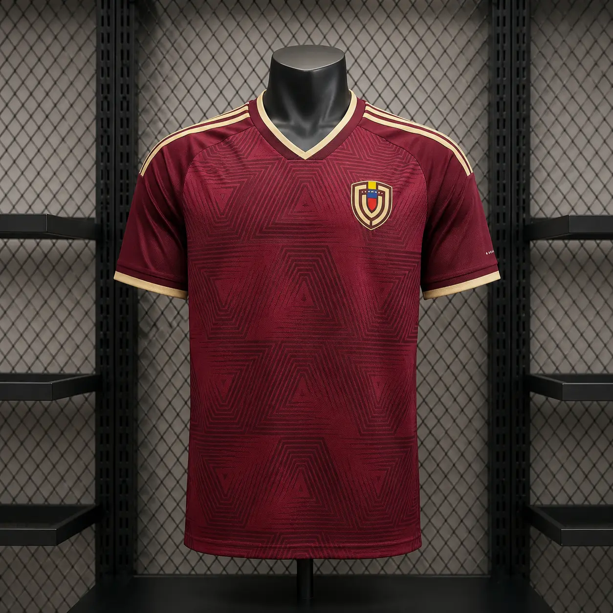 Venezuela 2026 Home Soccer Jersey - Full Print Logo