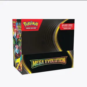 Pokémon Mega Evolution Enhanced Booster Box - 36 Packs with Bulbasaur Promo Card - TCG Expansion