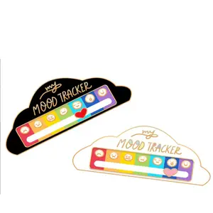 Battery mood found -mood card My Battery mood Creative Lapel Pin, Fun Enamel Emotional Pin 14 Days A Week