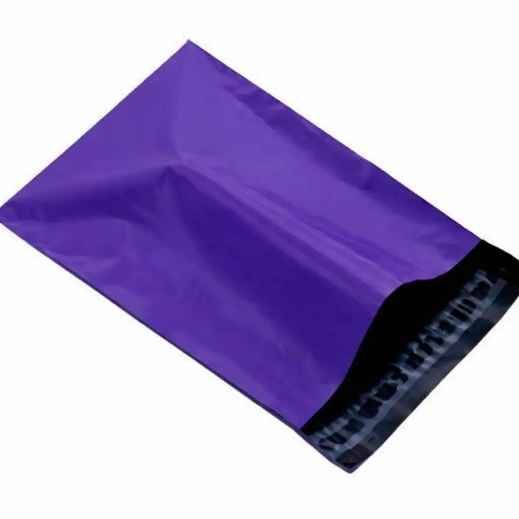 Purple Purple Poly Mailers Size 14.5x19 Colorful Shipping Bags
