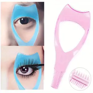 3pcs Mascara Shield Guard Lash Buddy Tool Mascara Guard Eye Lash Applicator, Makeup Cosmetic Lash Guard, Eyelash Tool 3 In 1 Upper Lower Mascara Applicator Tool
