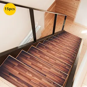Non-Slip Stair Carpet, Step Protection Carpet, Stair Runner, Decorative Bordered Stair Mat for Home Decoration & Bedroom Accessories - Suitable for Indoor, Outdoor Stairs & Multiple Scenarios