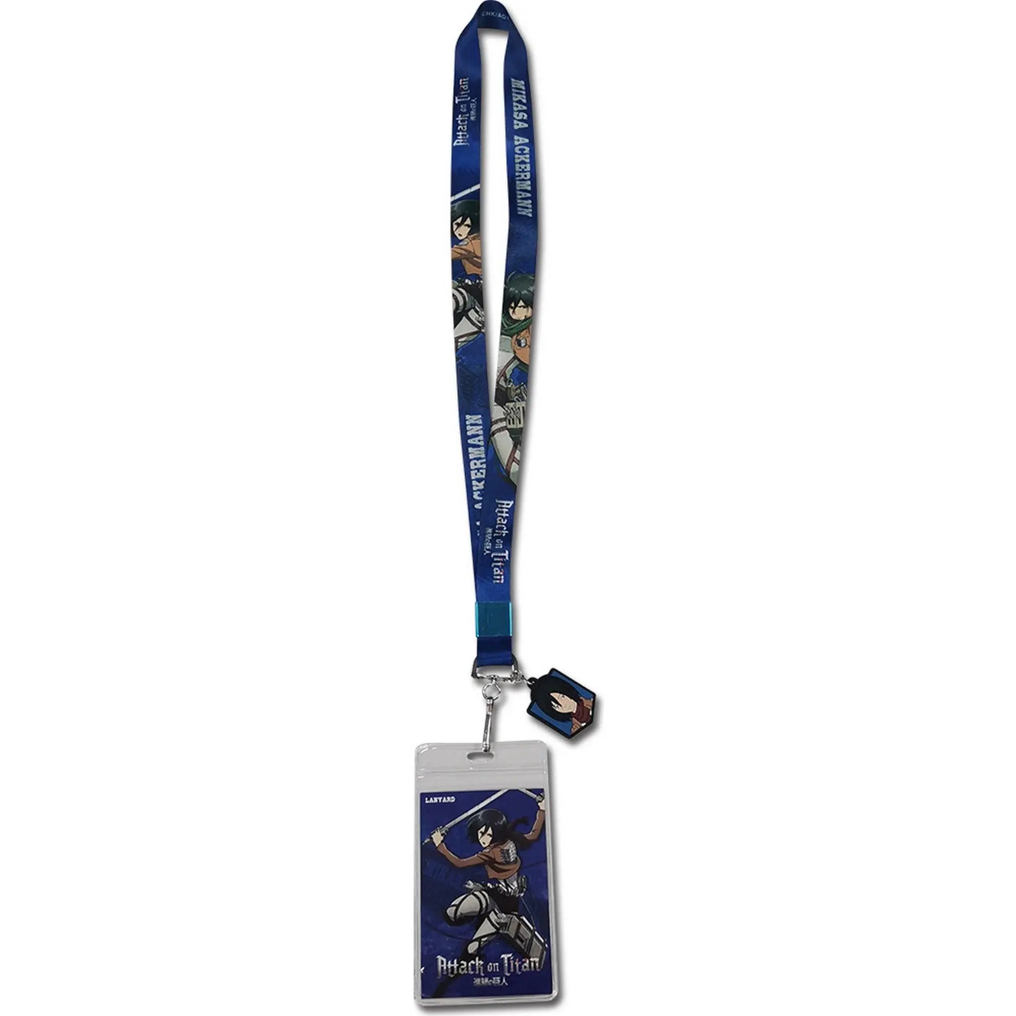 Attack On Titan - Mikasa Ackerman Style 01 Lanyard W/Charm