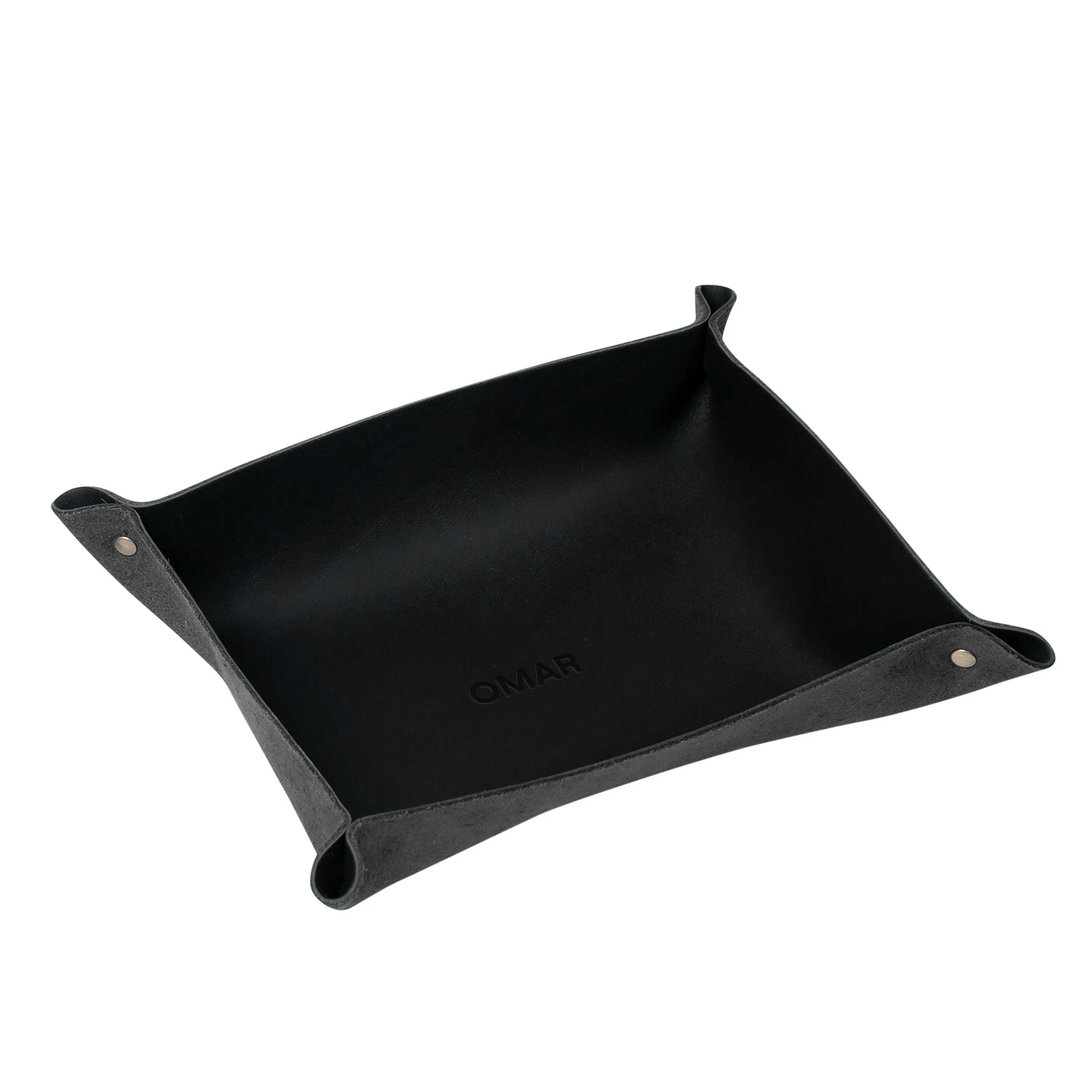Leather Rivet Valet Tray