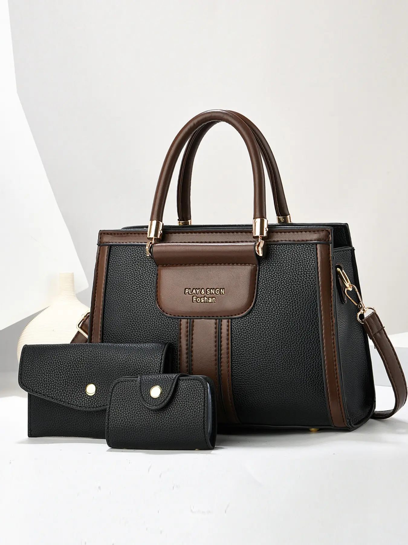 Women's Fashion Crossbody Bag Set, Fashionable Multifunctional Versatile Carrying Large Capacity Handbag & Shoulder Bag, Casual Daily, Travel & Shopping Use, Perfect Gift for Her
