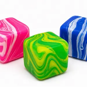 Durable Silicone Sensory Cube Toy with Maltose Patterns, Portable Tactile Fidget Stones, Unisex Sensory Stress Reliever, Anxiety Relief Products, Stress Relief Tools for Relaxation