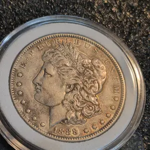 1888 morgan silver dollar circulated