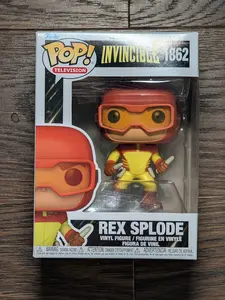 Funko Pop! Rex Splode from the Amazon TV series Invincible