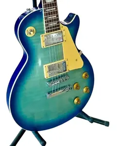 BadAss Iconic LP Style Electric Guitar Bblue Burst Finish WOW!!