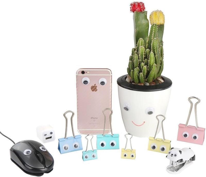 20mm 500 count Round Wiggle Googly Eyes with Self-Adhesive