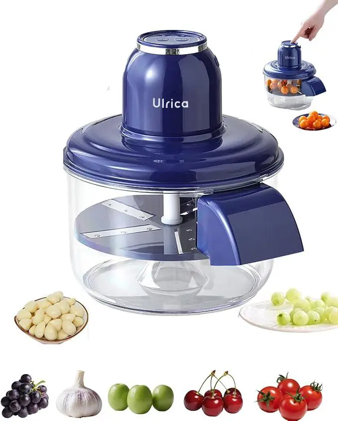 ULRICA Electric Peeler, Automatic Portable Peeler Machinefor Garlic Grapes Cherry Tomatoes Chestnuts, Rechargeable1300mah Battery Powered Peeler, Type-C Charging KitchenGadgets Gift