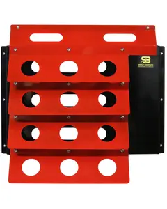 Wall Mounted Steel Shelf — Heavy‑Duty, Powder‑Coated, Shop‑Ready