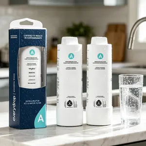 EveryDrop EDRARXD1 Refrigerator Water Filter, Filter A Replacement for Whirlpool, Maytag, KitchenAid, Amana & JennAir Refrigerators, UL Certified to Reduce 74 Contaminants Including Lead & Pesticides, 6-Month / 200 Gallon