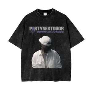 Partynextdoor vintage t-shirt Hiphop Shirt, Partynextdoor Fan Gift Unisex Shirt Cotton Crewneck Shirt Oversized Top