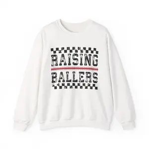 Raising Ballers Sweatshirt | Youth Basketball Parent Crewneck