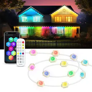 100 ft. Smart LED Eaves Light IP67 Waterproof, App-Controlled with DIY Scenes & Music Sync