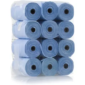 On The Go Waste Disposal Bags Refills Value Pack, Lavender Scented, 12 Roll Refills