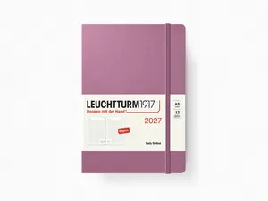 2027 Leuchtturm 1917 Daily Planner Dotted - DUSTY ROSE